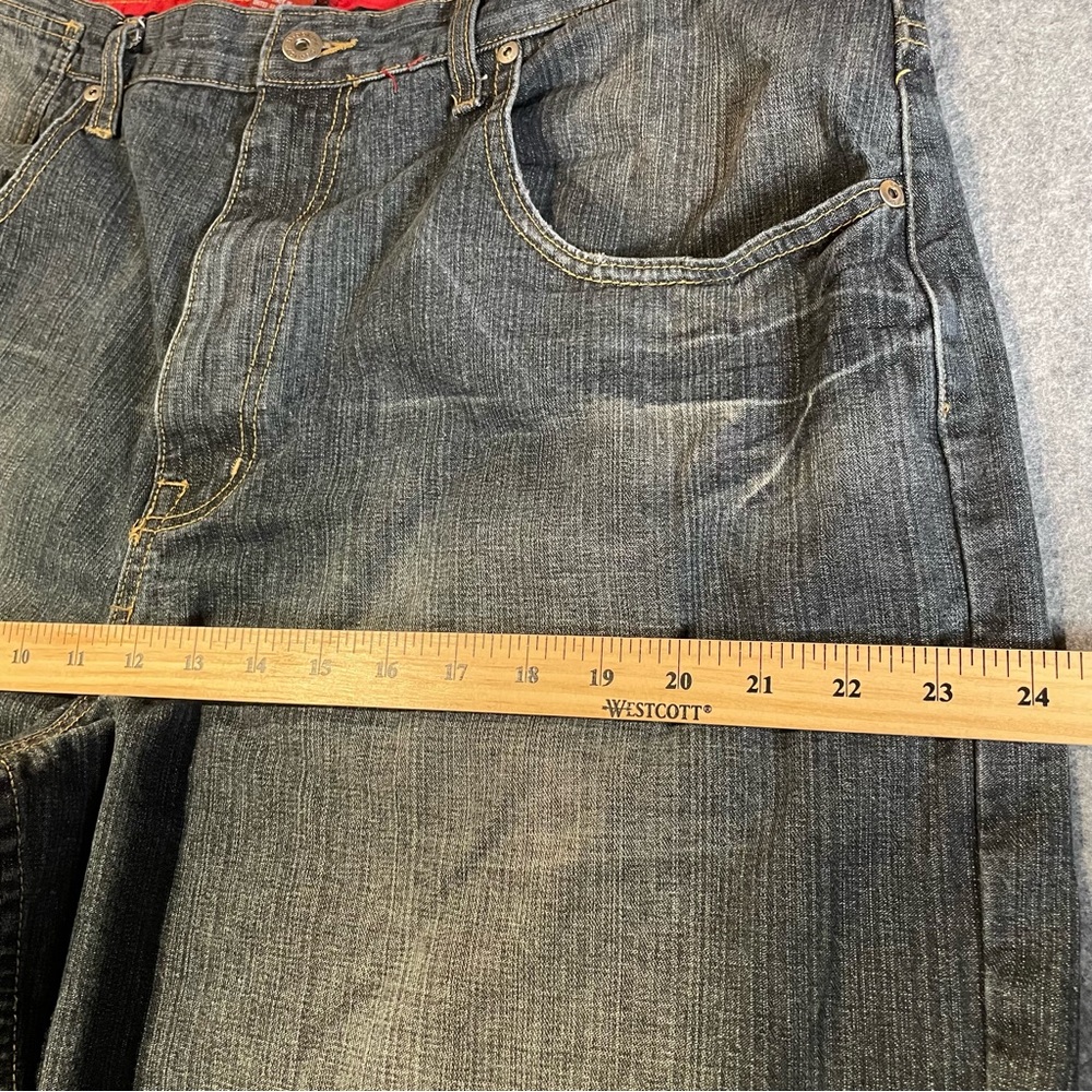 Brooklyn Xpress Jeans Men’s Size W40 x L34 Medium Wash Baggy Fit 100% Cotton - Picture 9 of 13